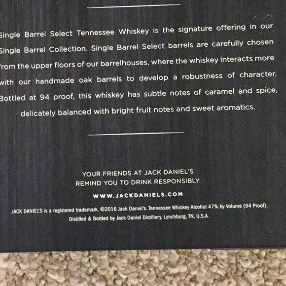 New Jack Daniel’s single barrel select gift box - Picture 6 of 6